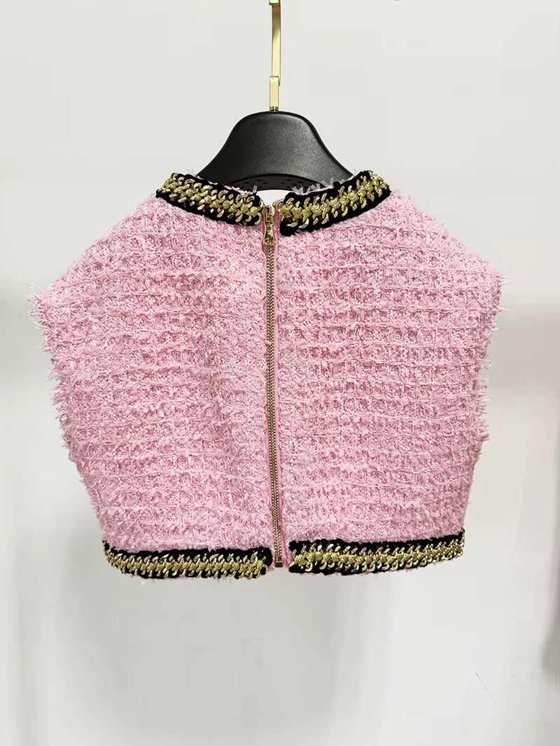 Rose Statement Crop Top