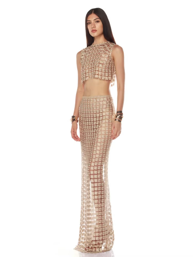 Champagne Blossom Set