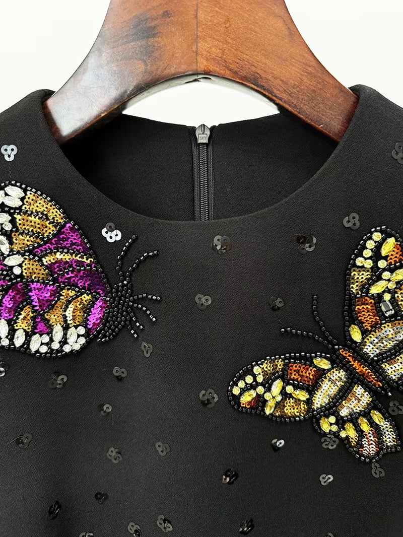 Midnight Butterfly Jumper